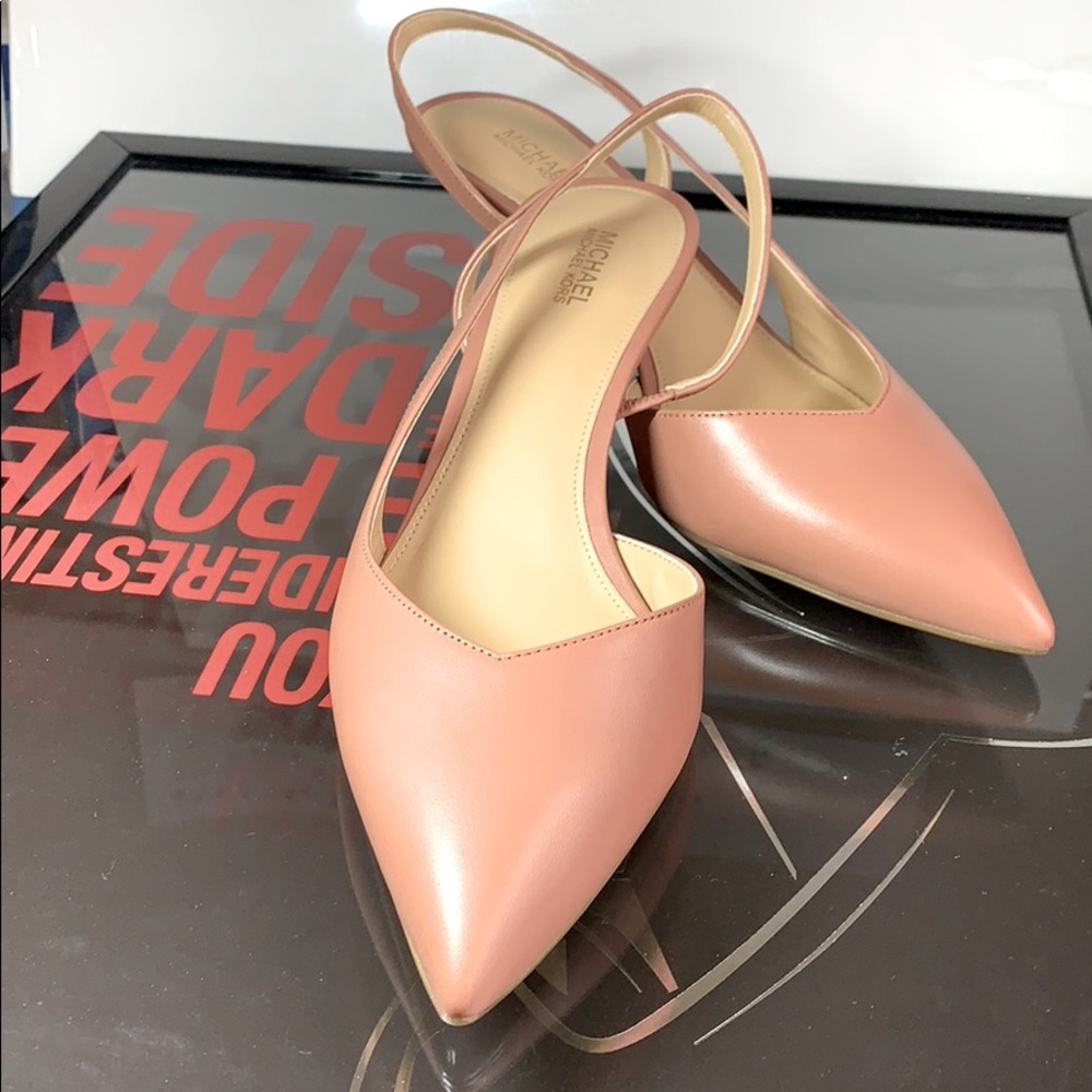 !!!SOLD!!!MICHAEL KORS Kelsey sling back - Picture 1 of 8